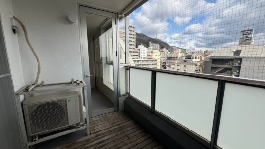 Balcony and view